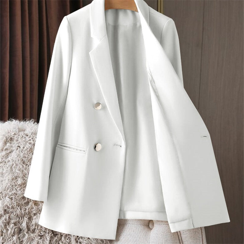 Women's Comfortable Loose Fit Blazer with Buttons | Perfect for Casual Days
