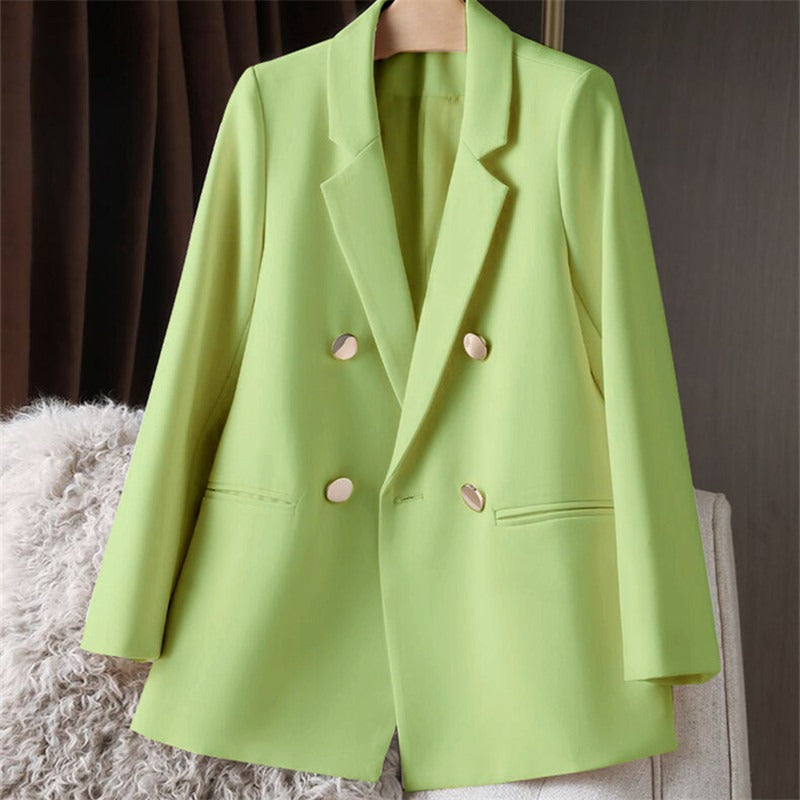 Women's Comfortable Loose Fit Blazer with Buttons | Perfect for Casual Days