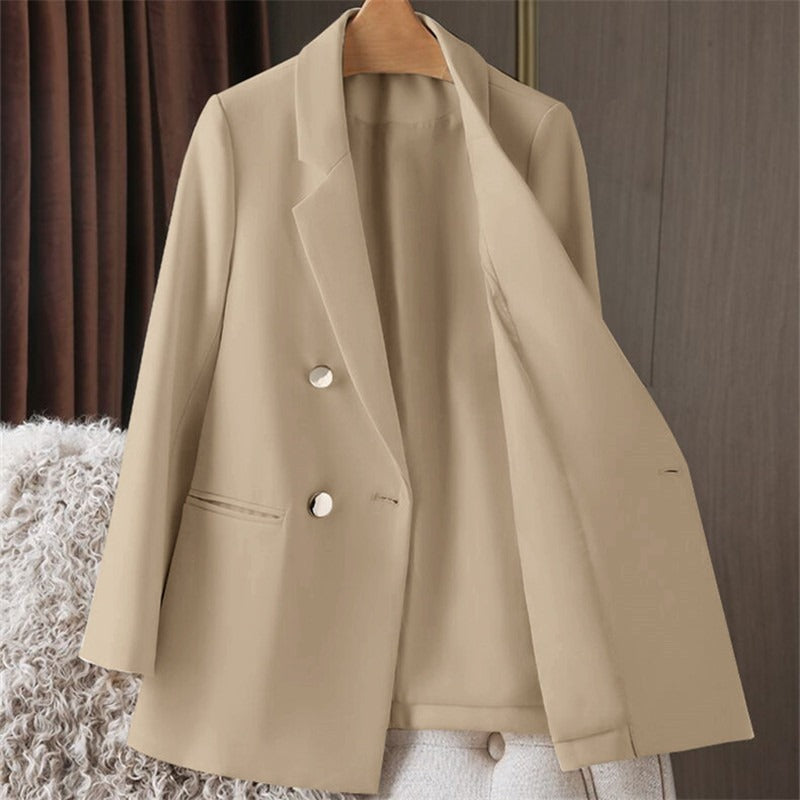 Women's Comfortable Loose Fit Blazer with Buttons | Perfect for Casual Days