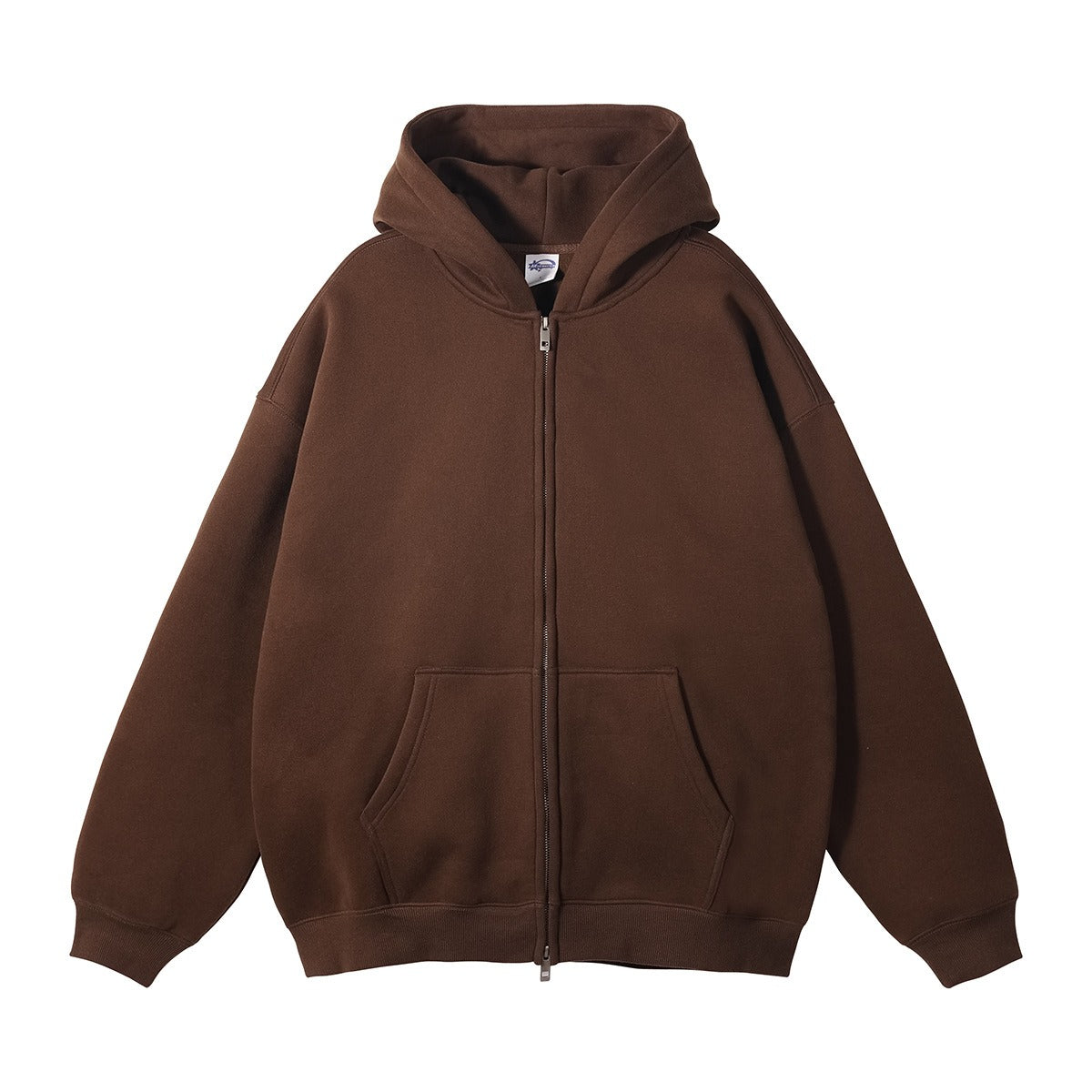 Women's Oversized Hoodie with Zipper and Pockets | Ideal for Autumn/Winter
