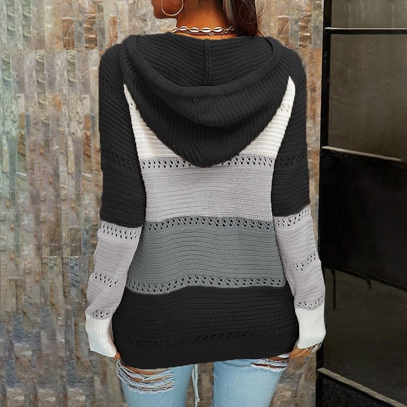 Edwina - Jumper for Women - Chic - Knitted - For Casual Wear