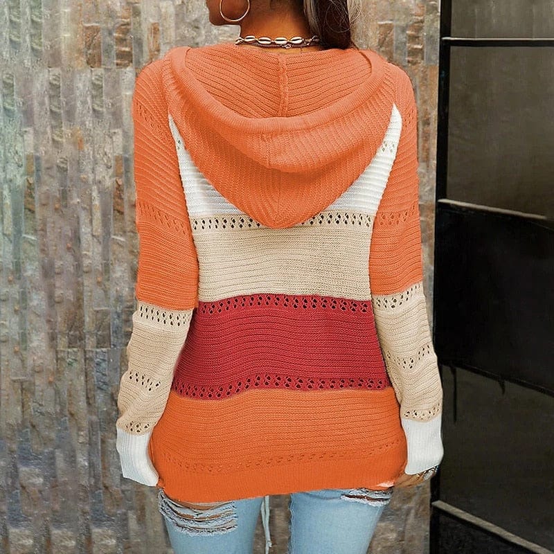 Edwina - Jumper for Women - Chic - Knitted - For Casual Wear