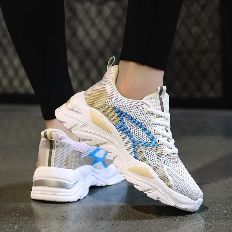 white/blue
