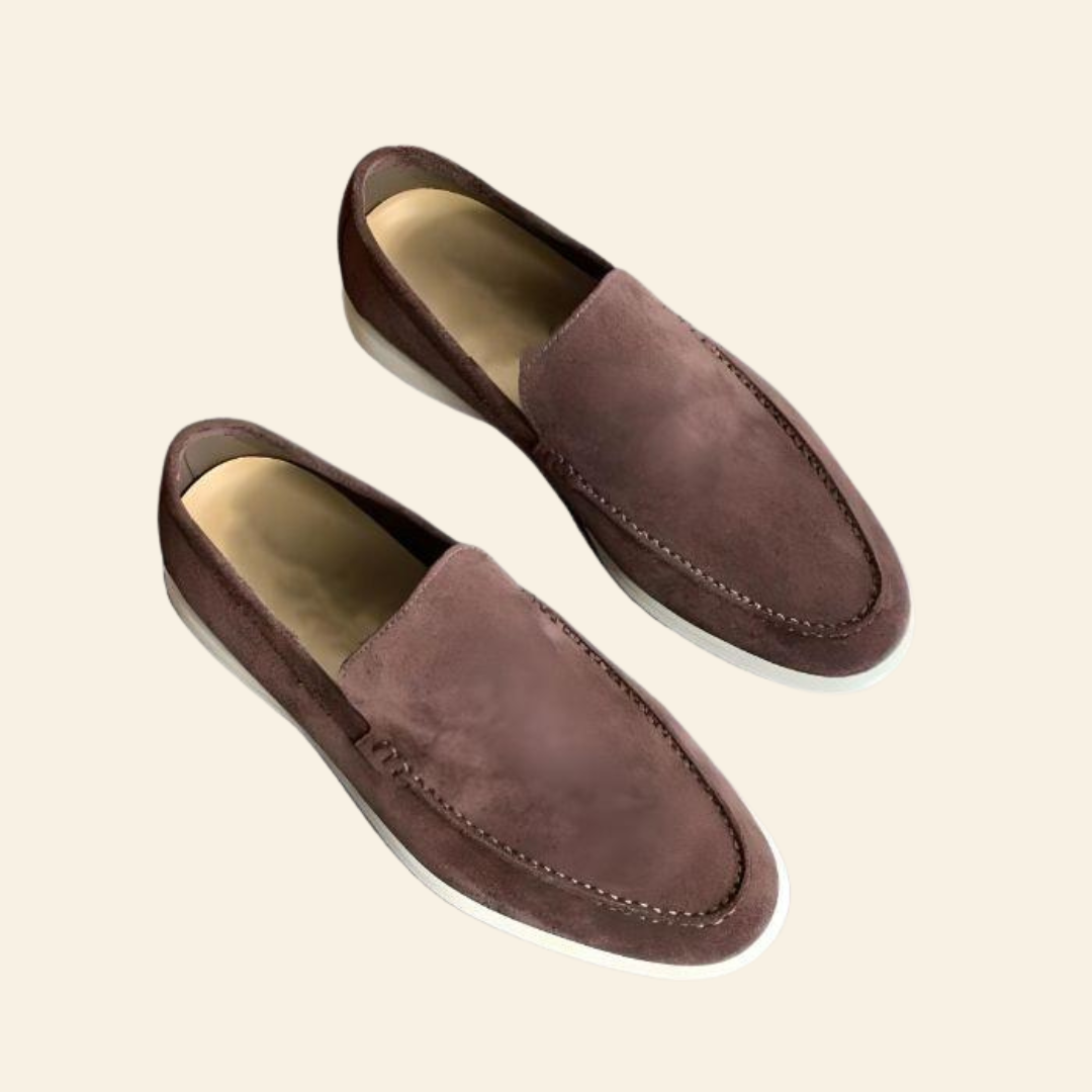 Men's Suede Casual Loafers | Dress Shoes - Image 10