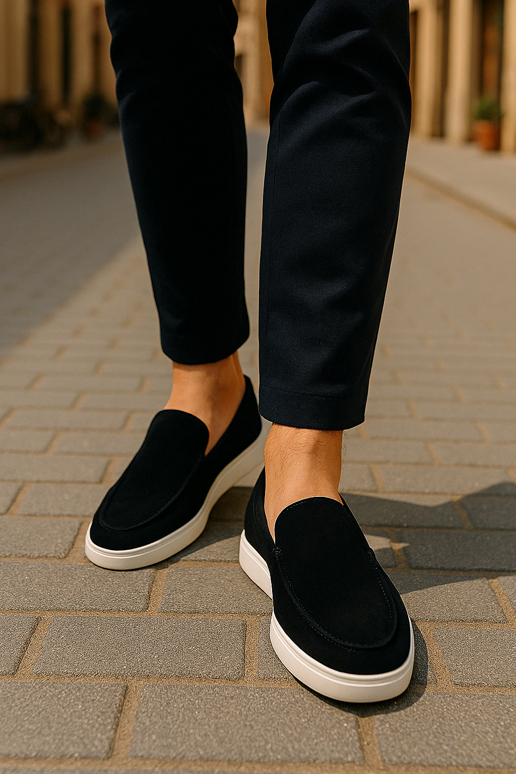 Men's Suede Casual Loafers | Dress Shoes - Image 2