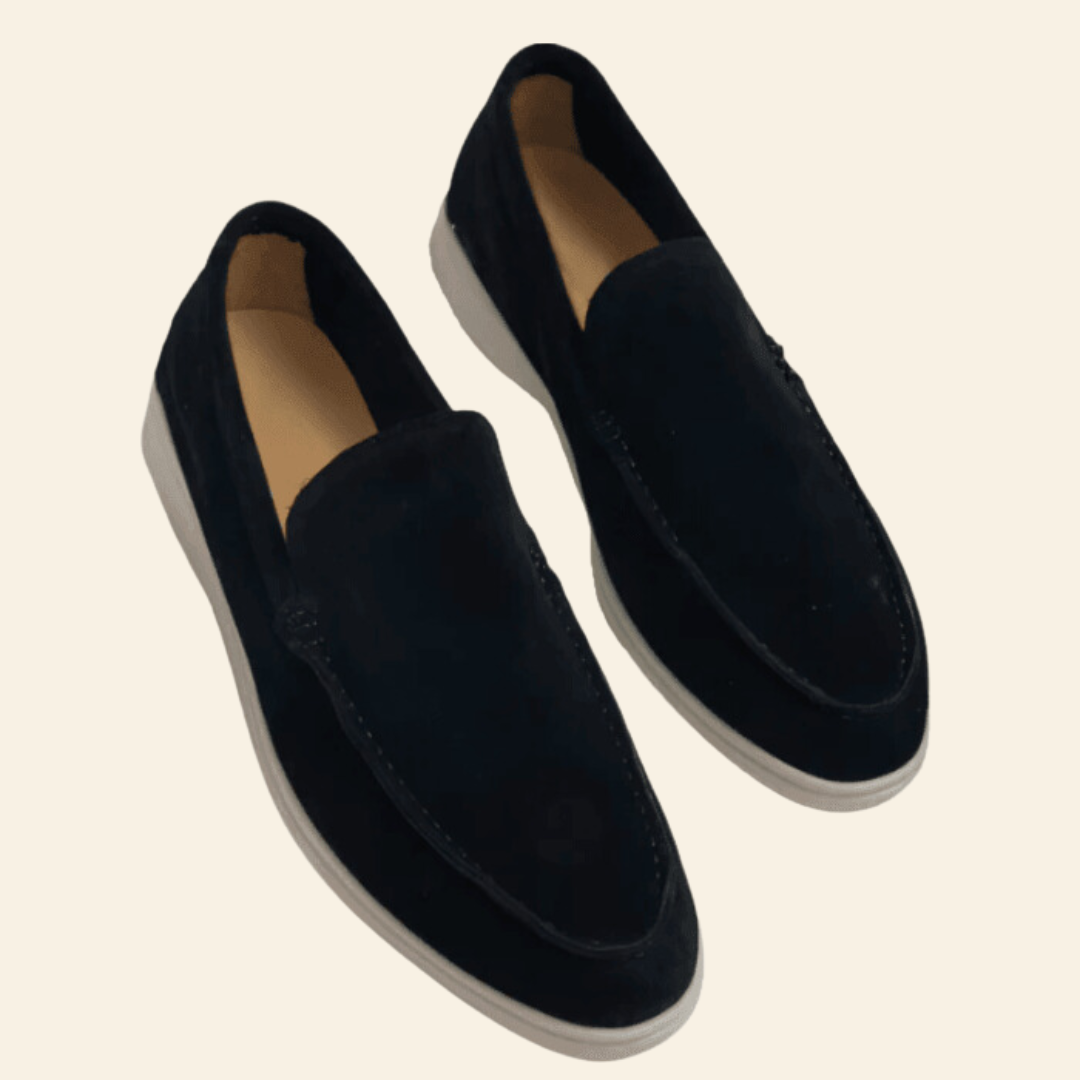 Men's Suede Casual Loafers | Dress Shoes - Image 3