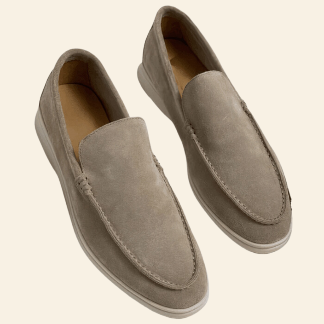 Men's Suede Casual Loafers | Dress Shoes - Image 4
