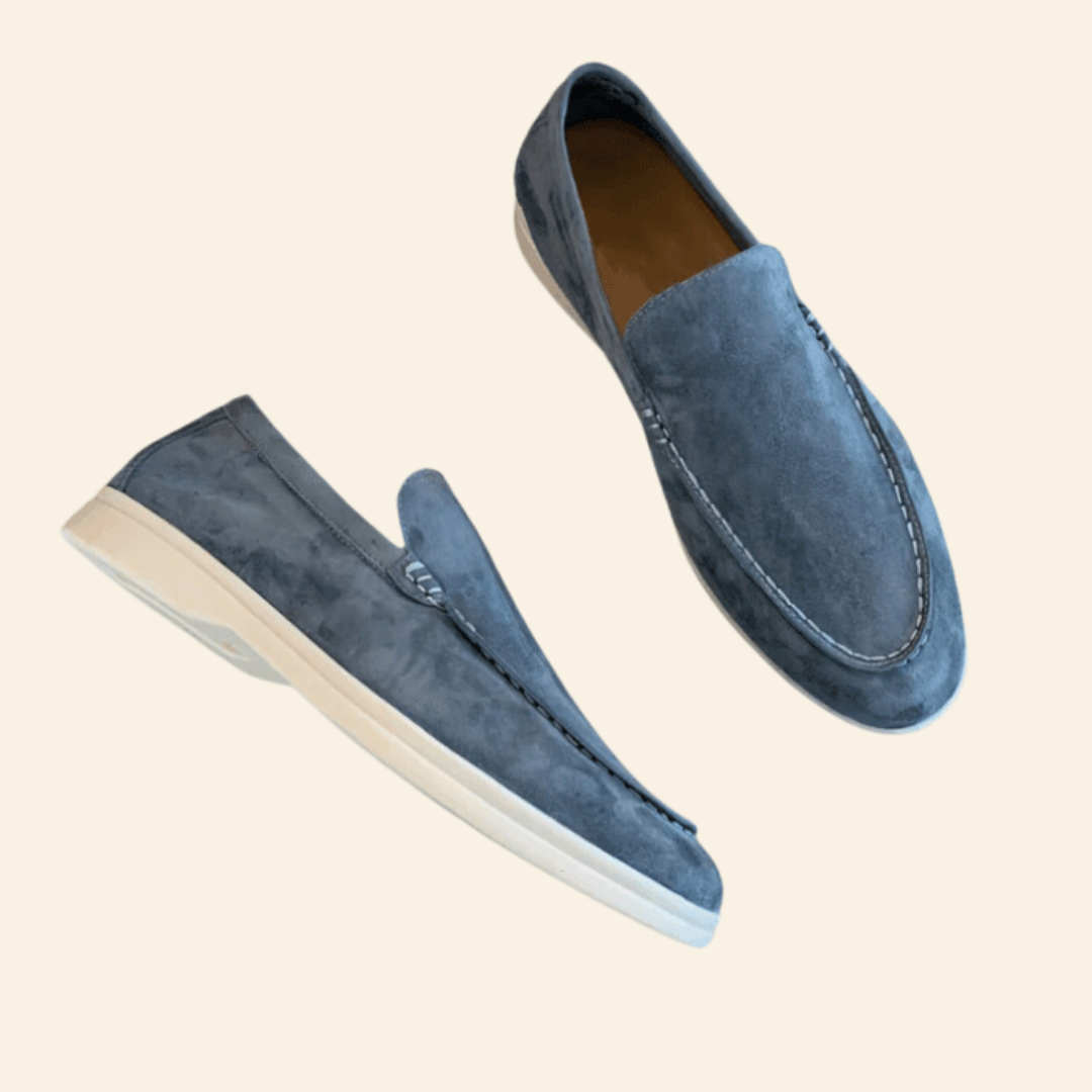 Men's Suede Casual Loafers | Dress Shoes - Image 5