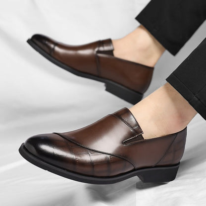 Men's Textured Casual Loafers | Dress Loafers - Image 4