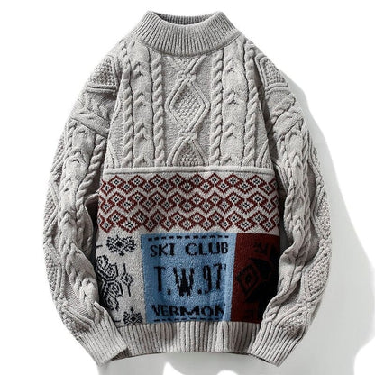 Warren - Knitted Sweater - Casual - Modern Style - Ideal for Winter