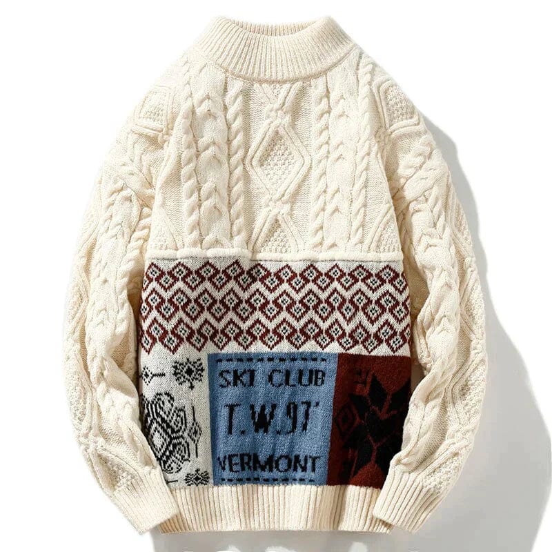 Warren - Knitted Sweater - Casual - Modern Style - Ideal for Winter