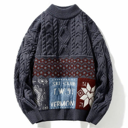 Warren - Knitted Sweater - Casual - Modern Style - Ideal for Winter