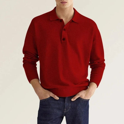 Parekura - Long Sleeve Polo - Casual - Made for Comfort - Ideal for Autumn/Winter
