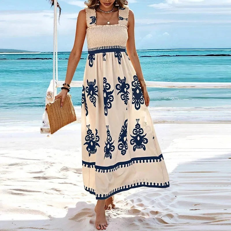 Blue, White