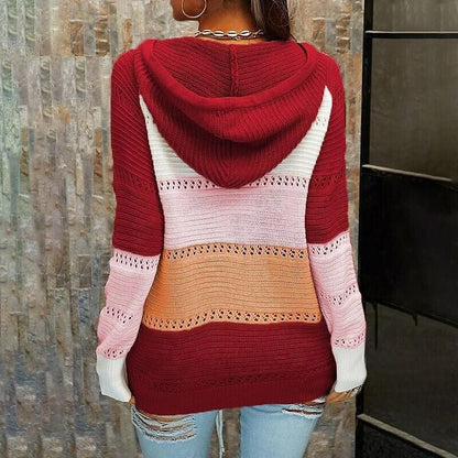 Edwina - Jumper for Women - Chic - Knitted - For Casual Wear
