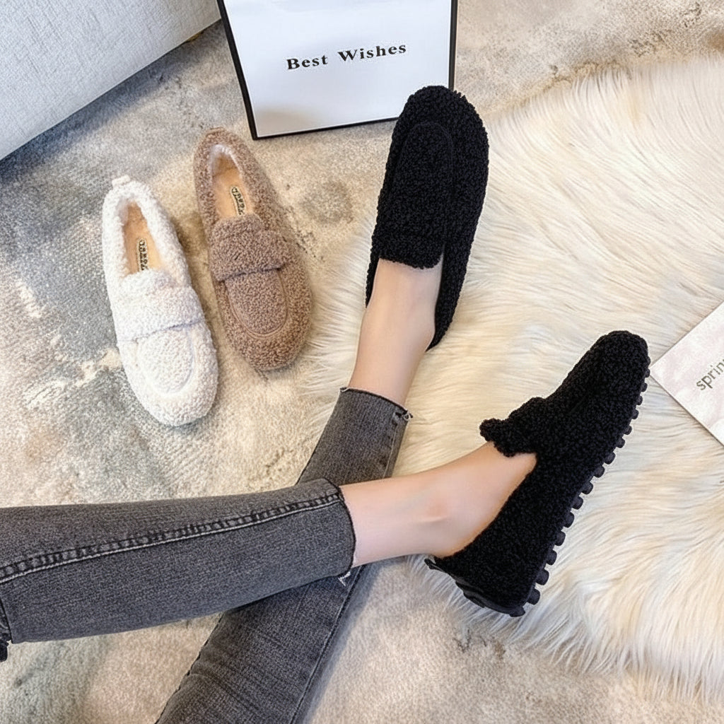Women's Black Loafers | Casual - Image 4