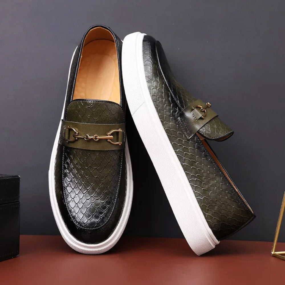 Women's Buckle Loafers Slip-On | Casual Loafers - Image 10