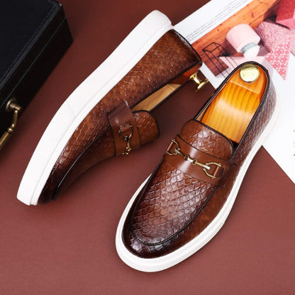 Women's Buckle Loafers Slip-On | Casual Loafers - Image 3
