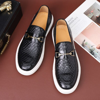 Women's Buckle Loafers Slip-On | Casual Loafers - Image 4