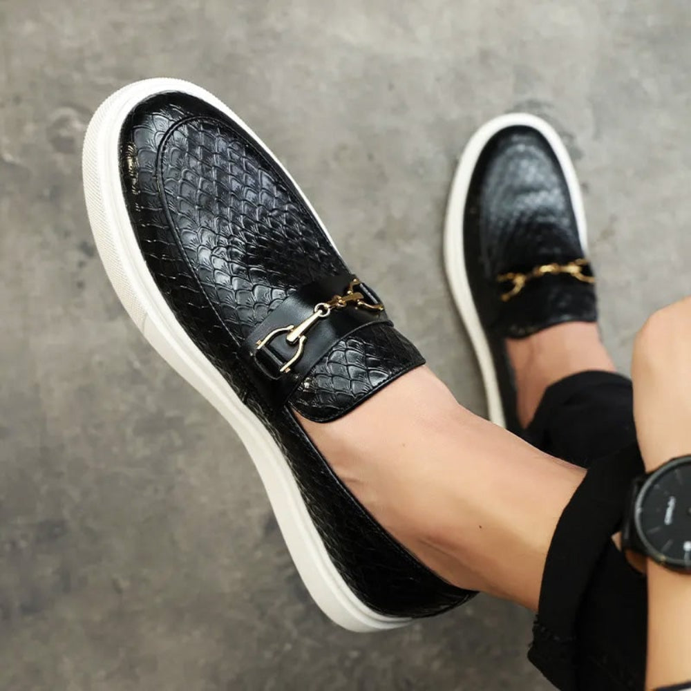 Women's Buckle Loafers Slip-On | Casual Loafers - Image 6