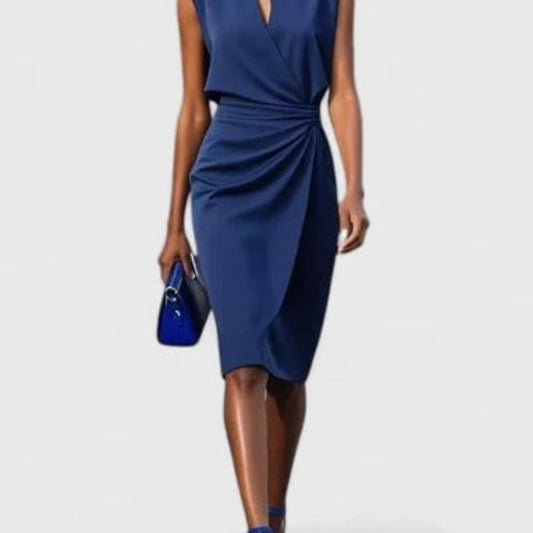 Women's Cocktail Dress Formal Casual Midi | Wedding Guest - Image 1