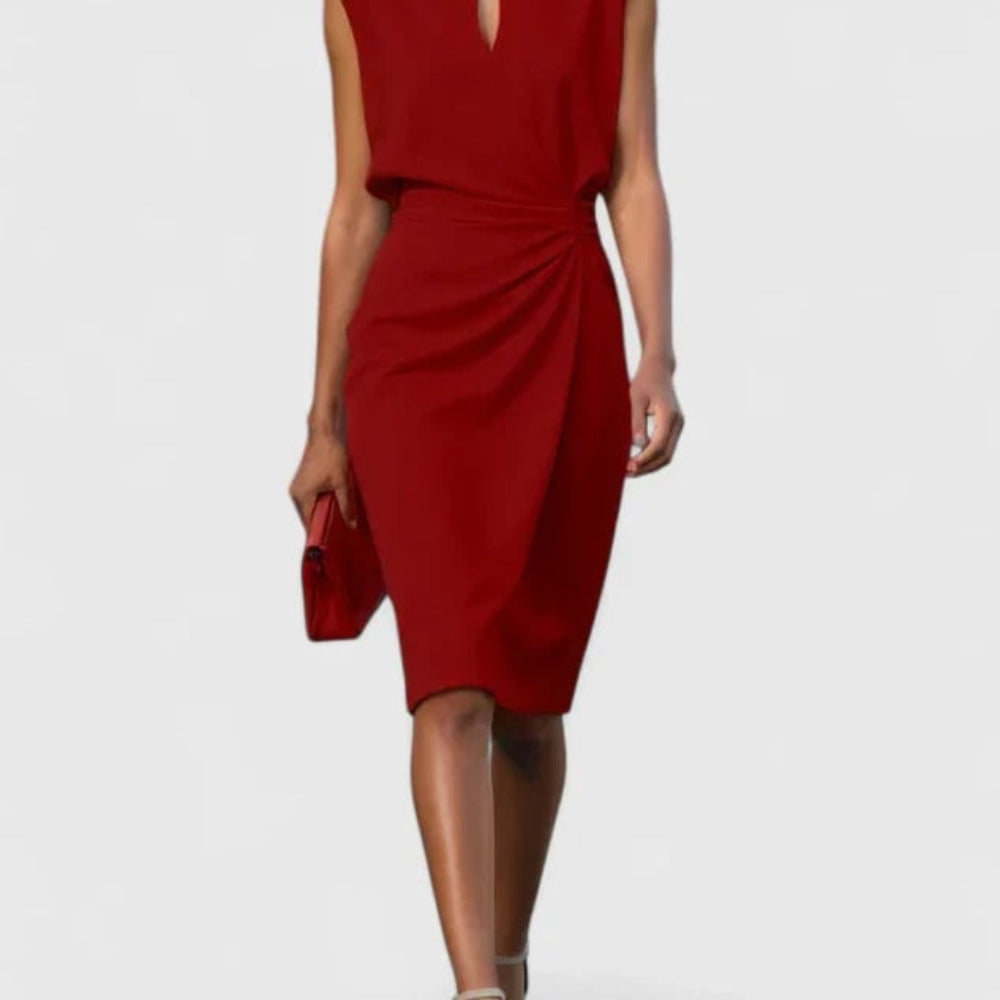 Women's Cocktail Dress Formal Casual Midi | Wedding Guest - Image 6