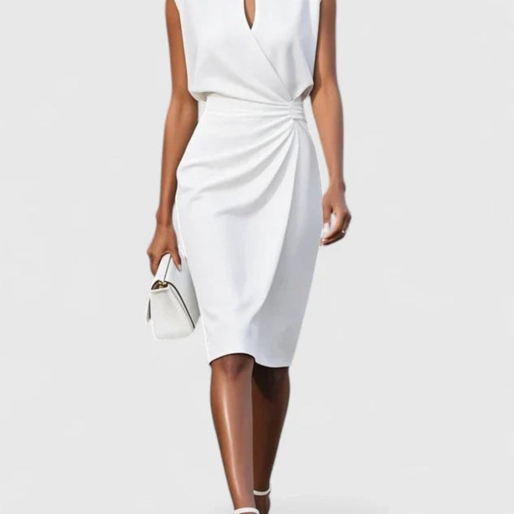 Women's Cocktail Dress Formal Casual Midi | Wedding Guest - Image 7