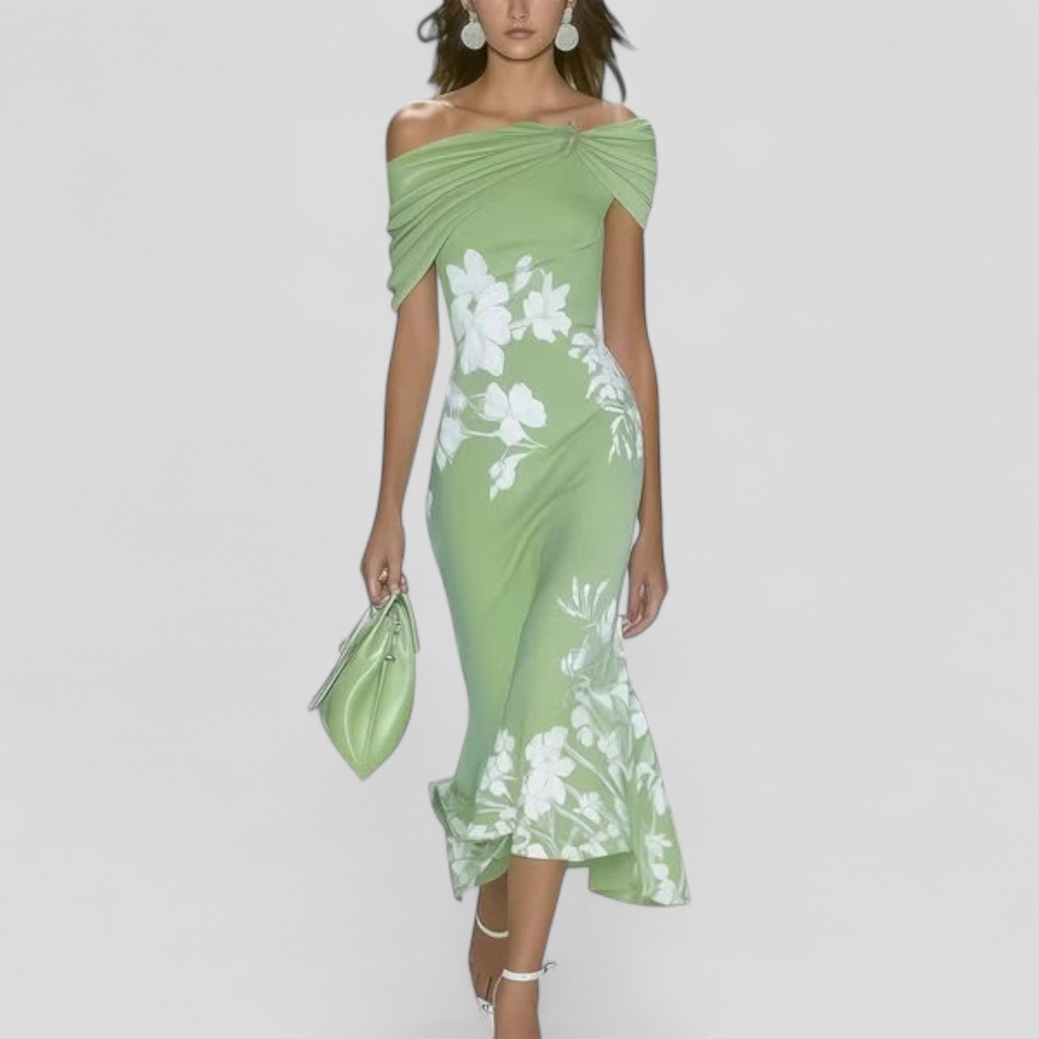 Women's Dress Midi Sleeveless | Summer Formal - Image 1