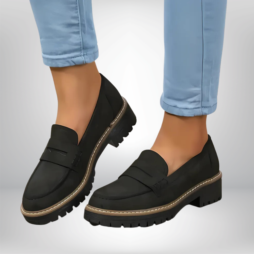 Women's Loafers Casual Flat | Stable Grip Shoes - Image 1