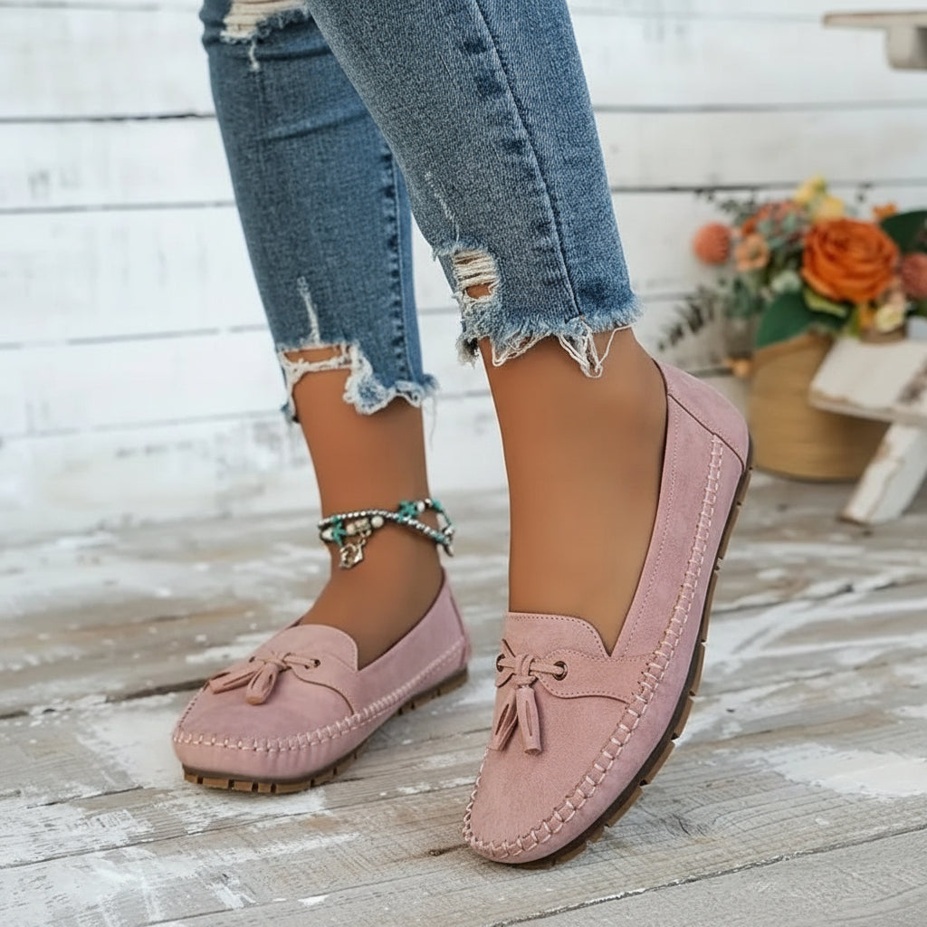 Women's Loafers Flat Heel Slip-On | Classic Flats - Image 12
