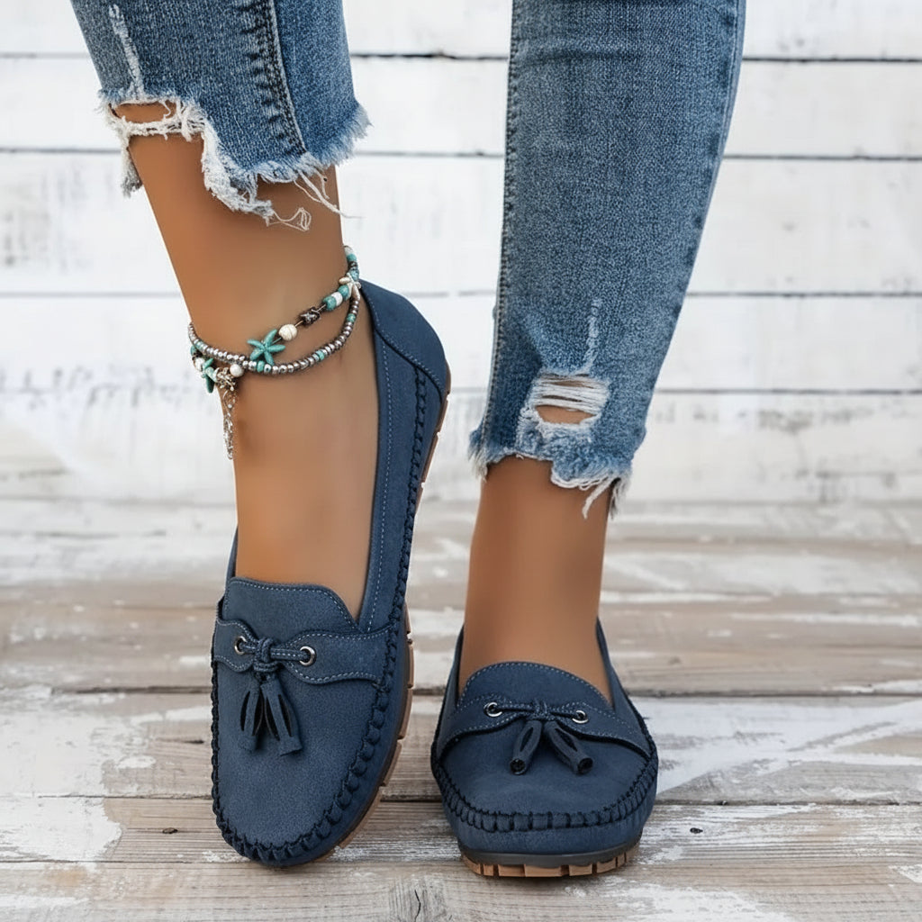 Women's Loafers Flat Heel Slip-On | Classic Flats - Image 3