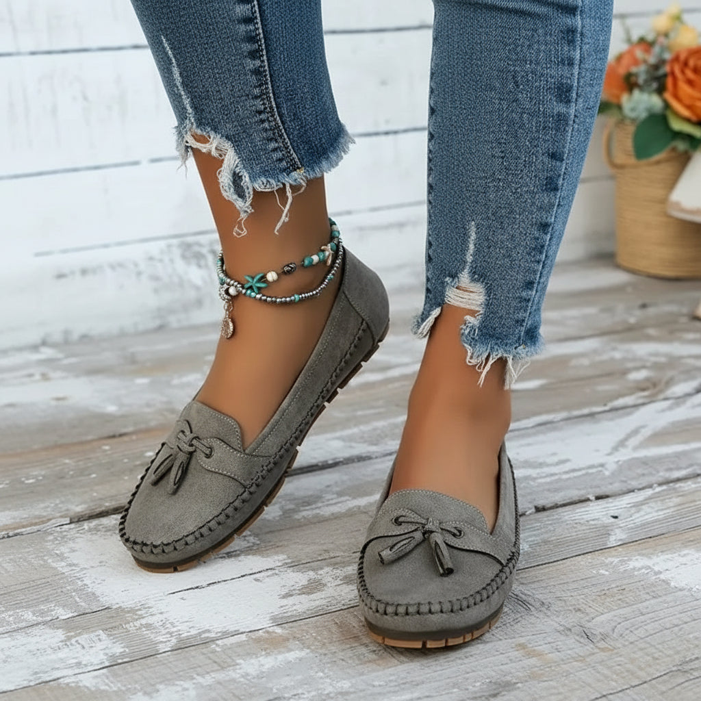 Women's Loafers Flat Heel Slip-On | Classic Flats - Image 8