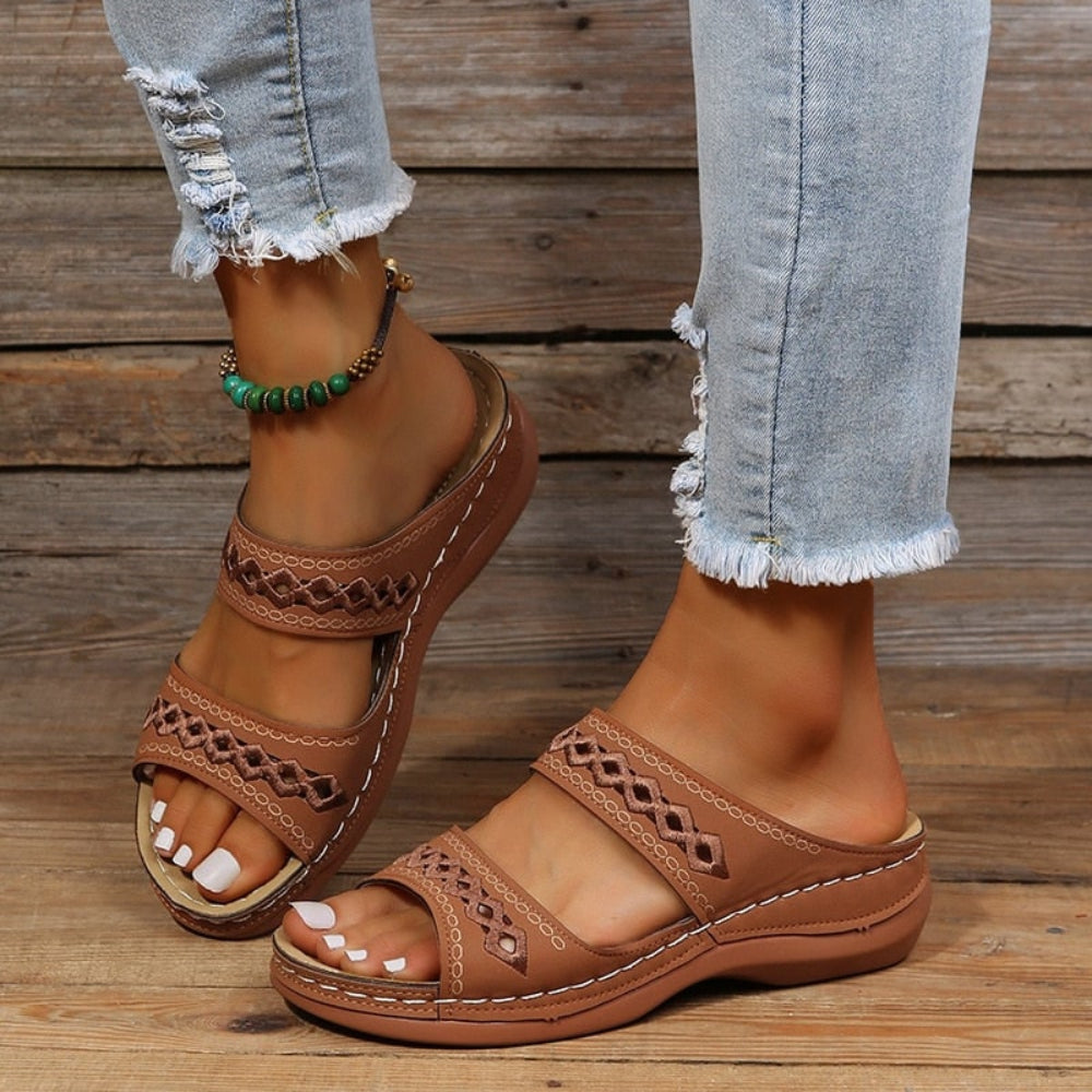 Women's Sandals Arch Support Slide | Supportive Sandals - Image 4