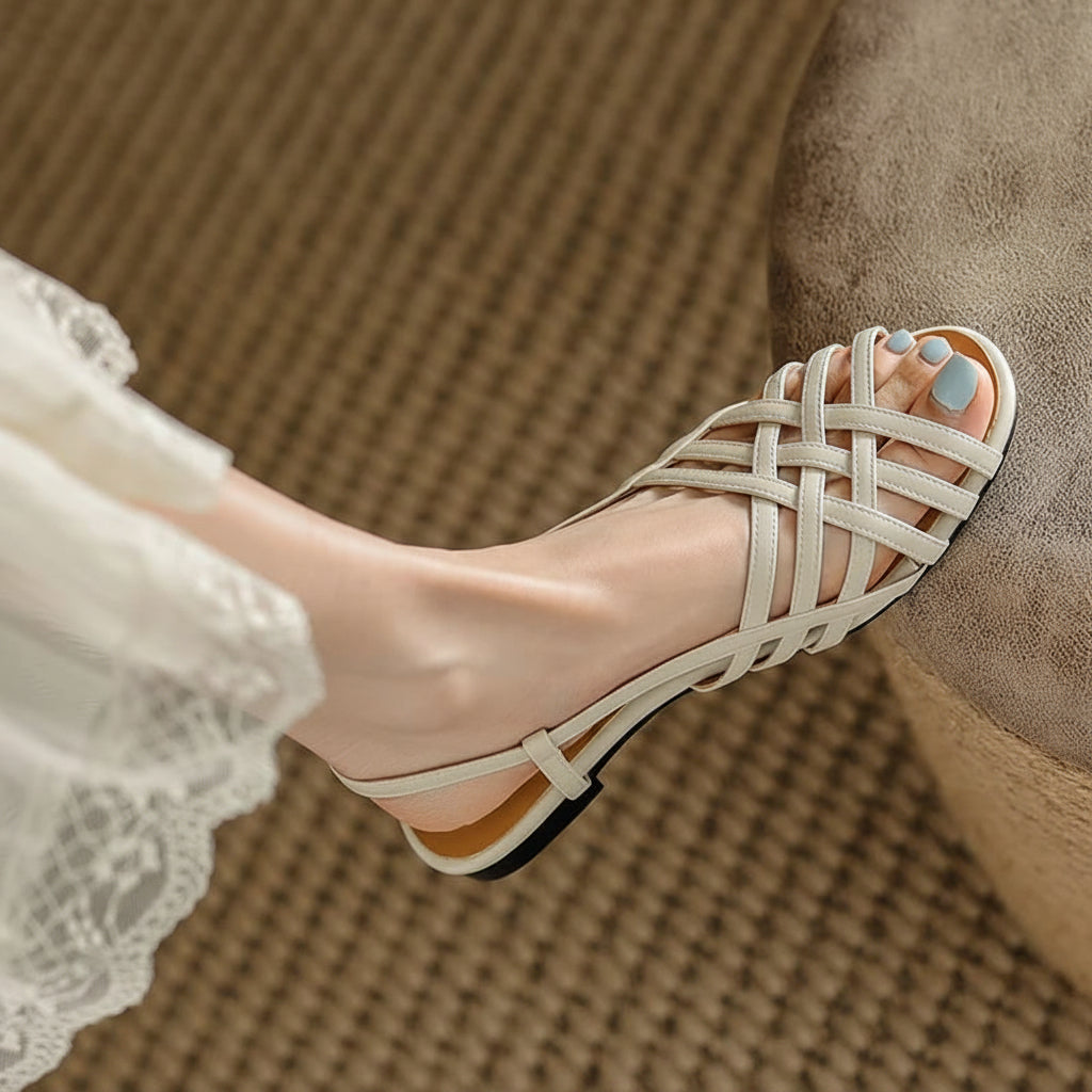 Women's Sandals Boho Strappy Flat | Beach Vacation - Image 4