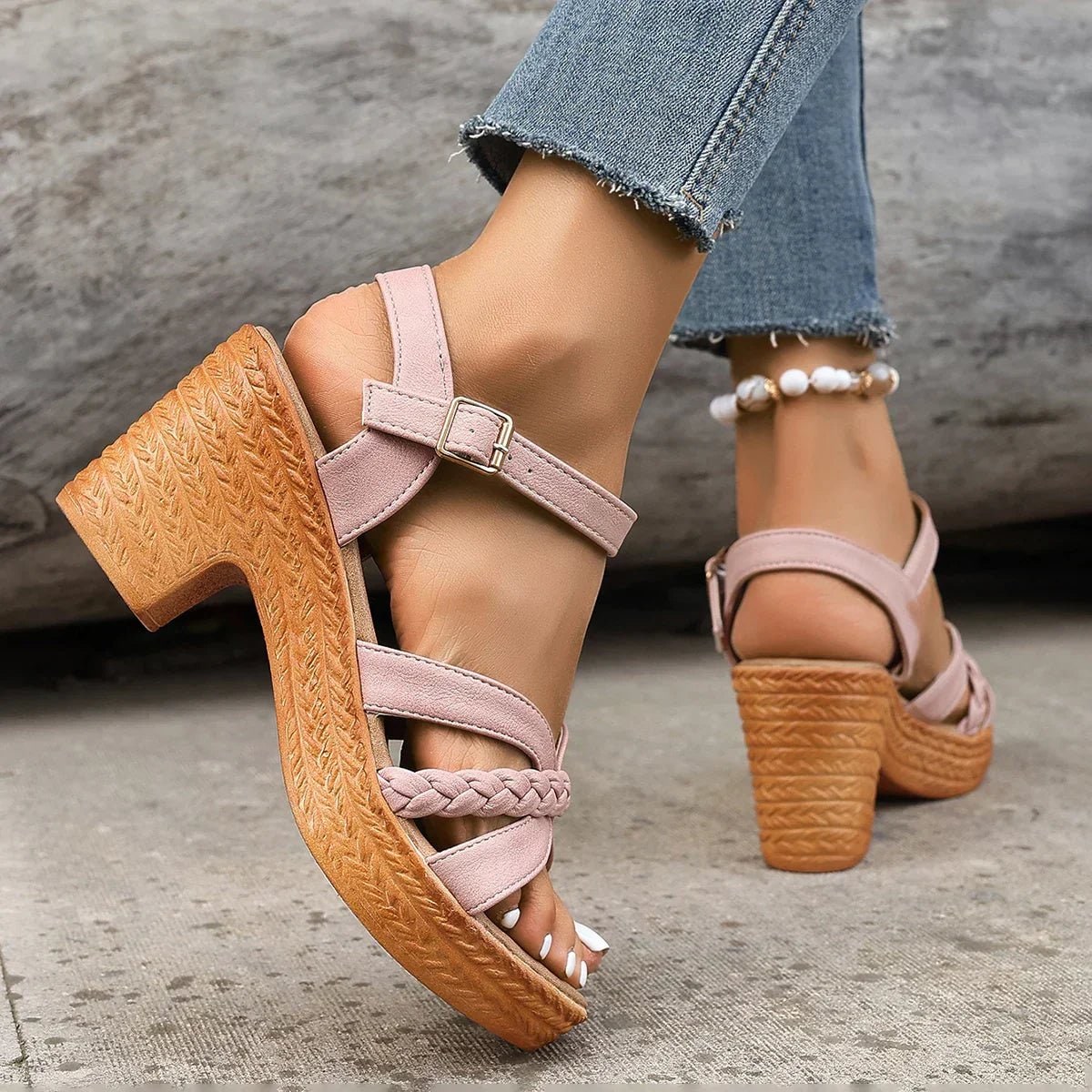 Women's Sandals Fashion Ankle-Strap | Orthopedic - Image 6
