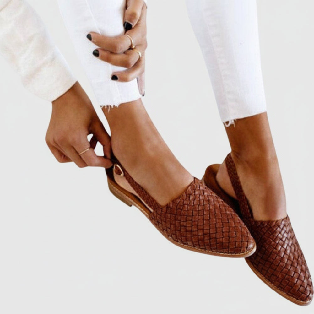 Women's Sandals Flat Adjustable Buckle | Supportive Footwear - Image 8