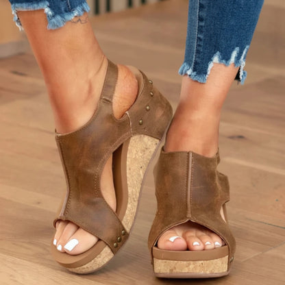 Women's Sandals Orthopedic Wedge | Slingback - Image 3
