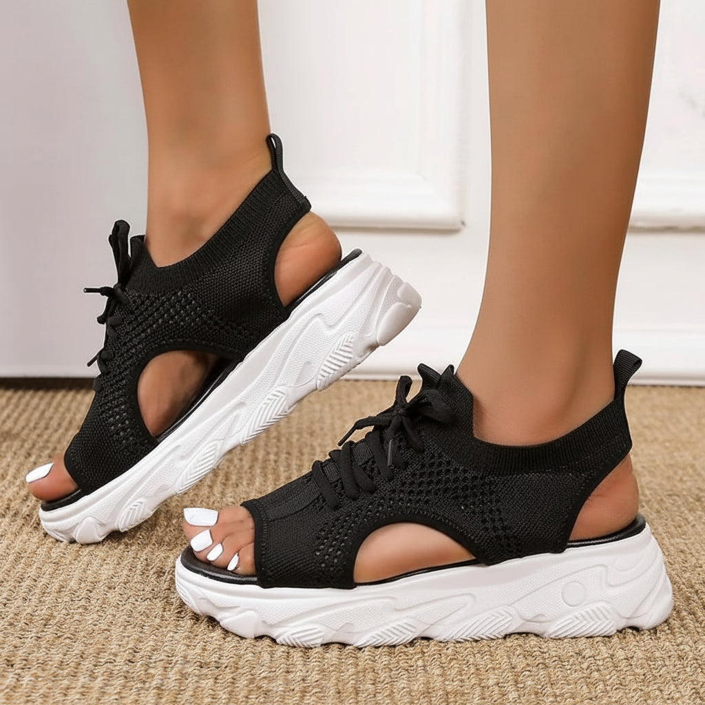Women's Sandals Platform | Lace-Up - Image 4