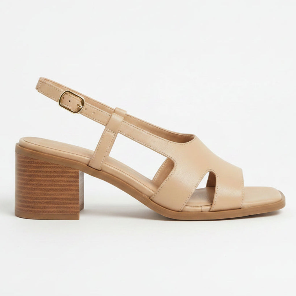 Women's Sandals Slingback | Block Heel - Image 1