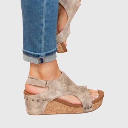 Women's Sandals Wedge Adjustable | Cushioned Footwear - Image 4