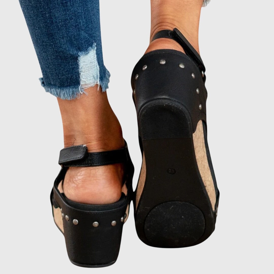 Women's Sandals Wedge Adjustable | Cushioned Footwear - Image 8