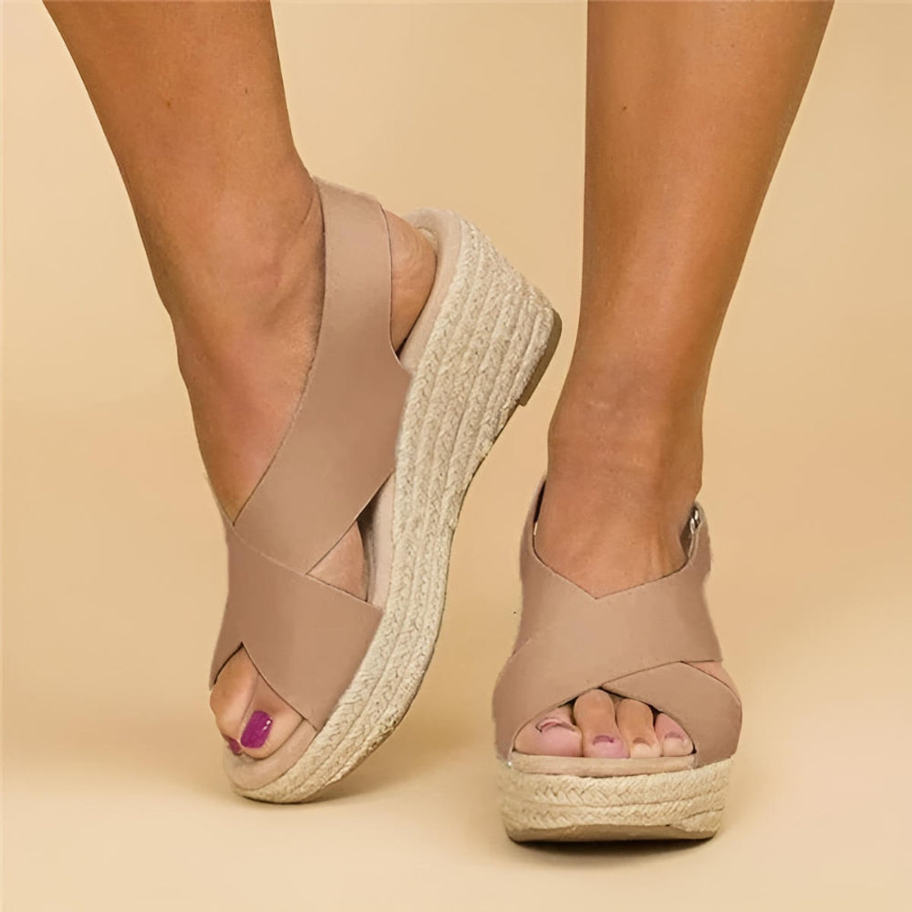 Women's Sandals Wedge Espadrille | Casual Footwear - Image 1