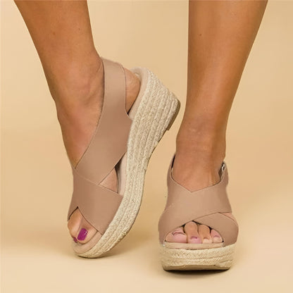 Women's Sandals Wedge Espadrille | Casual Footwear - Image 1