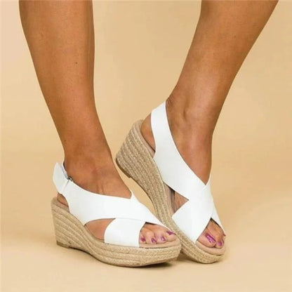 Women's Sandals Wedge Espadrille | Casual Footwear - Image 3