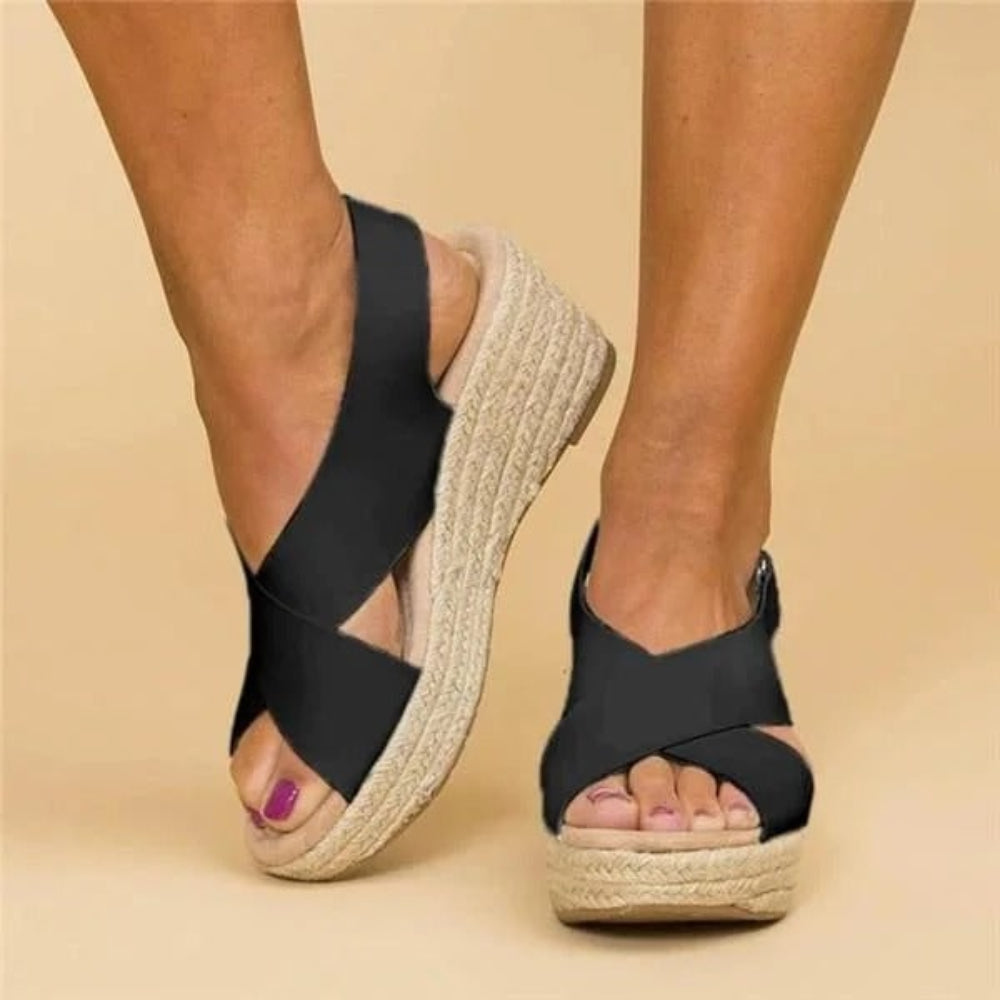 Women's Sandals Wedge Espadrille | Casual Footwear - Image 5