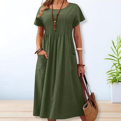 Women's Summer Casual Dress Short Sleeve | Everyday Wear - Image 1
