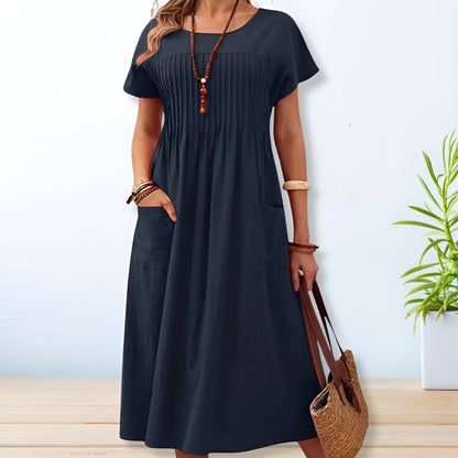 Women's Summer Casual Dress Short Sleeve | Everyday Wear - Image 3