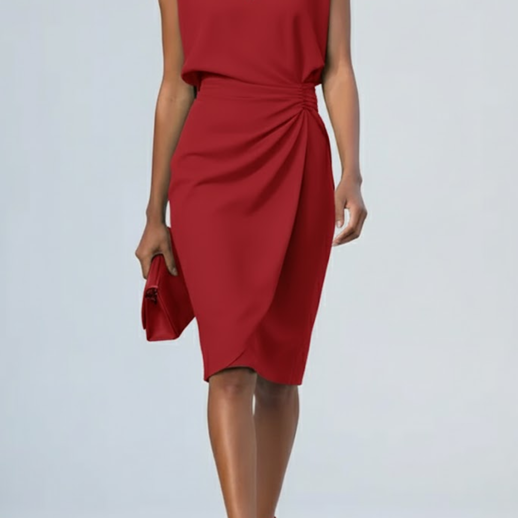 Women's Summer Cocktail Dress Midi | Dress - Image 6