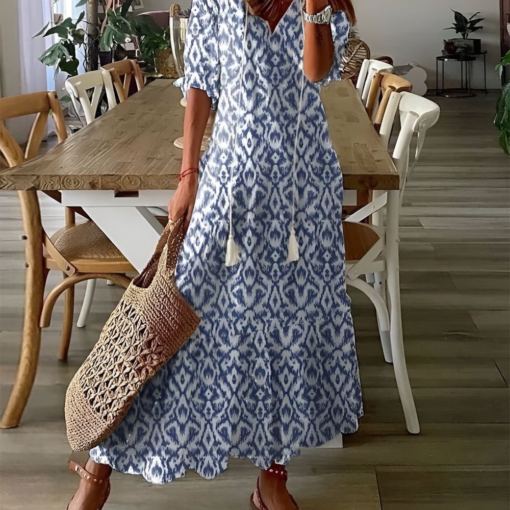 Women's Summer Dress Boho Flowy | Casual Dress - Image 1