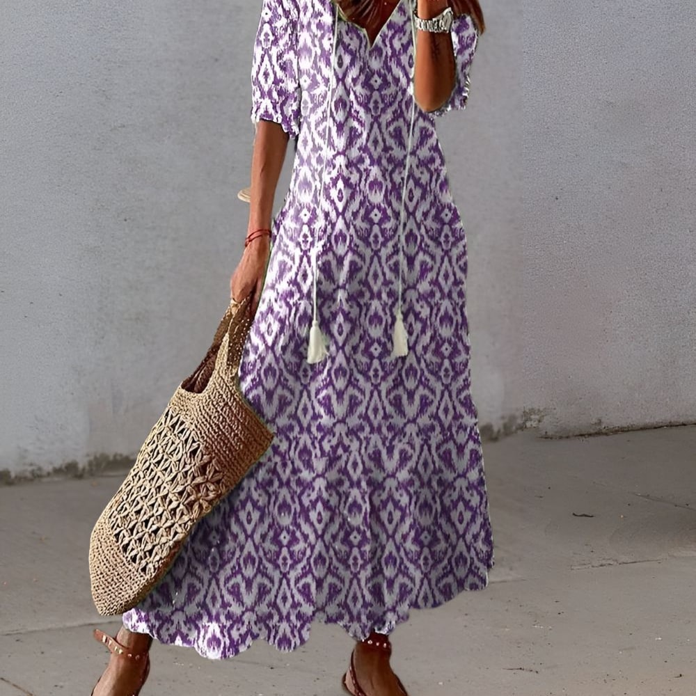 Women's Summer Dress Boho Flowy | Casual Dress - Image 3